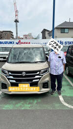 ソリオご納車させていただきました